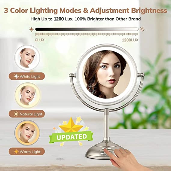 Wholesale Large Lighted Makeup Mirror 